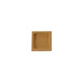 Assiette bambou naturel 6x6cm